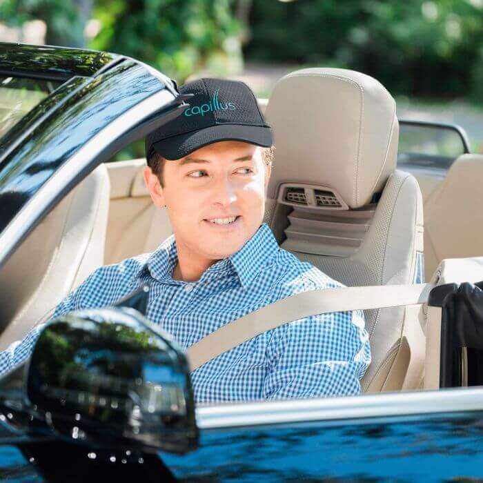 Capillus Laser Caps on Travel