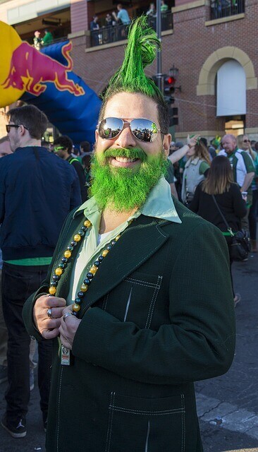 St Patricks Day Leprechaun Beard