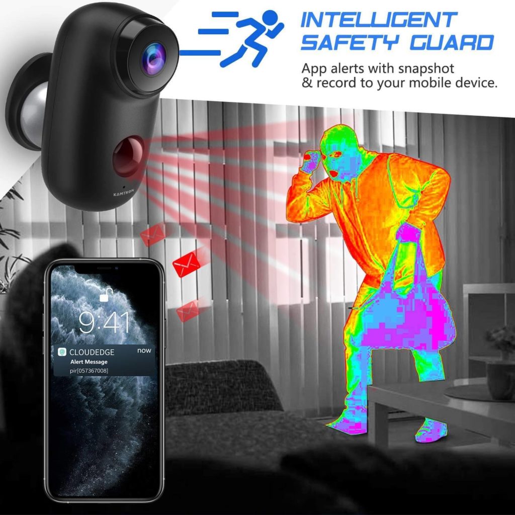 Kamtron Outdoor Security Bullet Camera Image 2