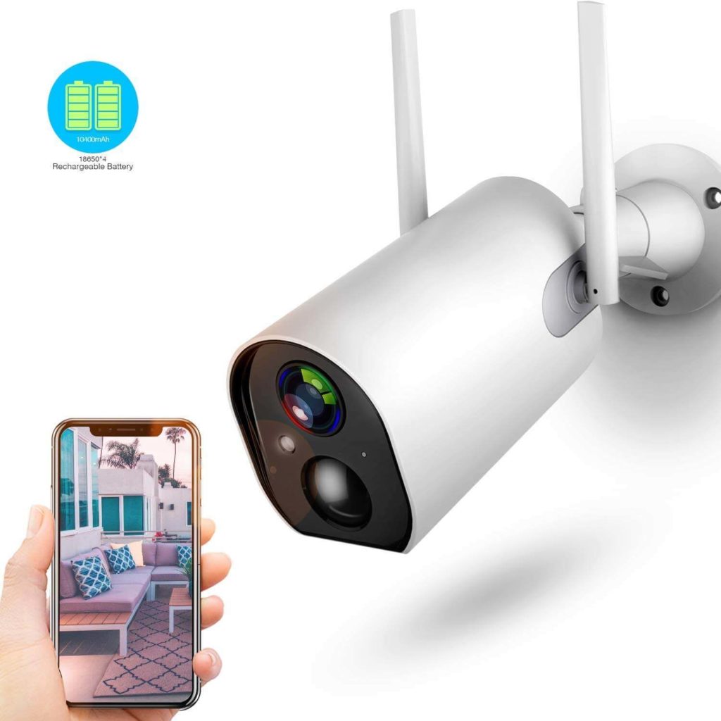 Zeetopin Wireless Outdoor Security Camera Image 1