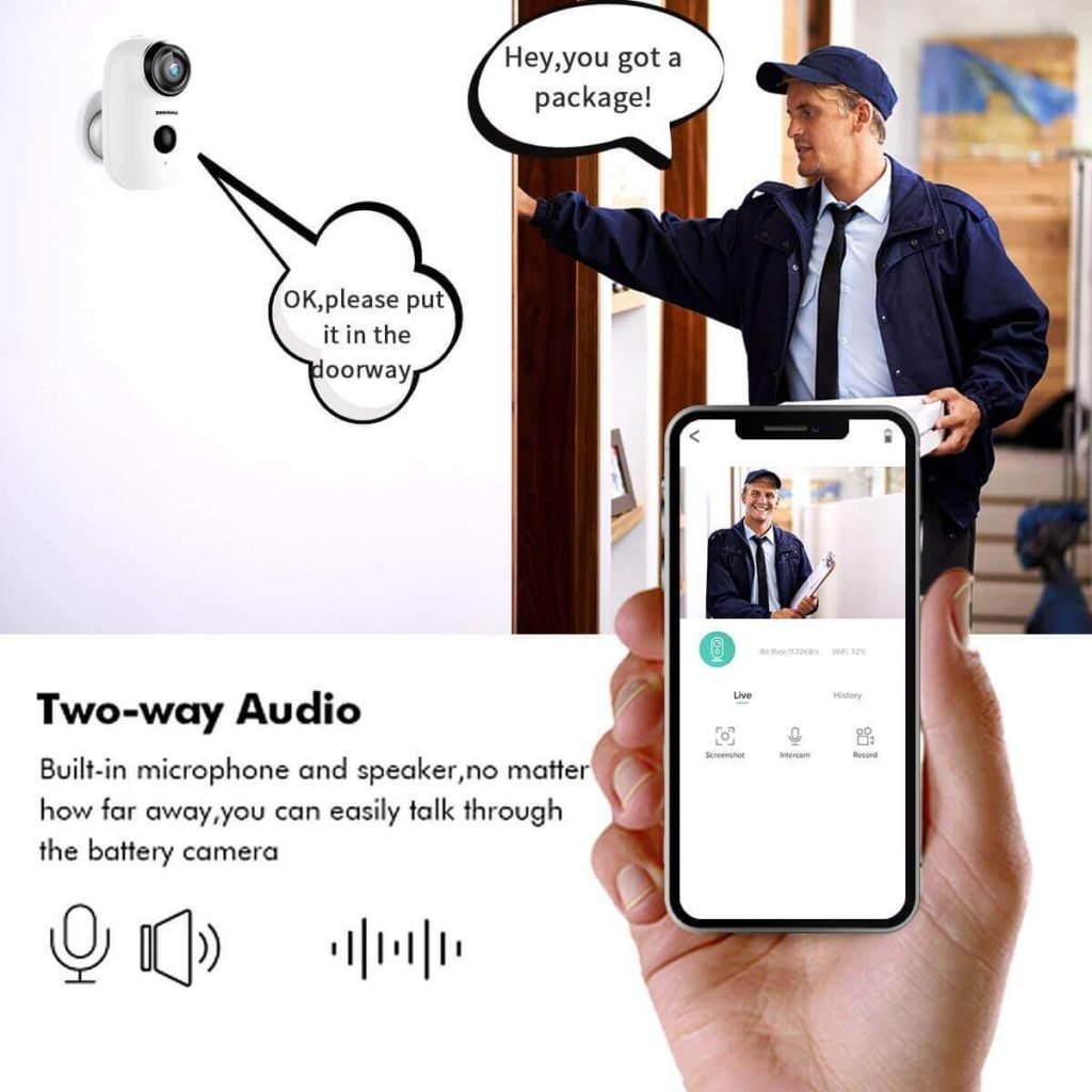 Zumimall Security Camera Image 4