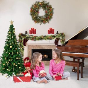 Sunnyglade 4 FT Premium Artificial Christmas Tree